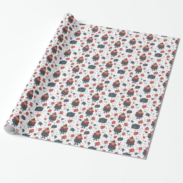 Scandinavian Wrapping Paper (Unrolled)