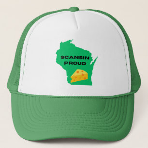 Scansin (Wisconsin) Proud! Trucker Hat