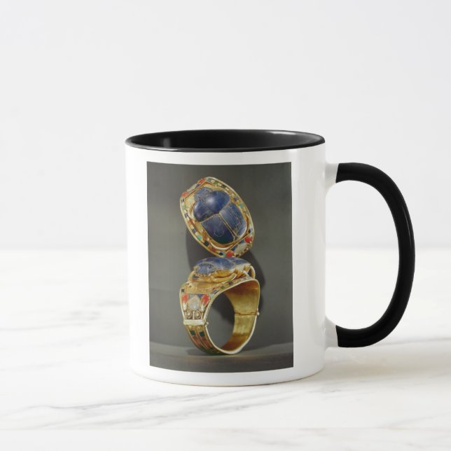 Scarab bracelet, from the Tomb of Tutankhamun Mug (Right)