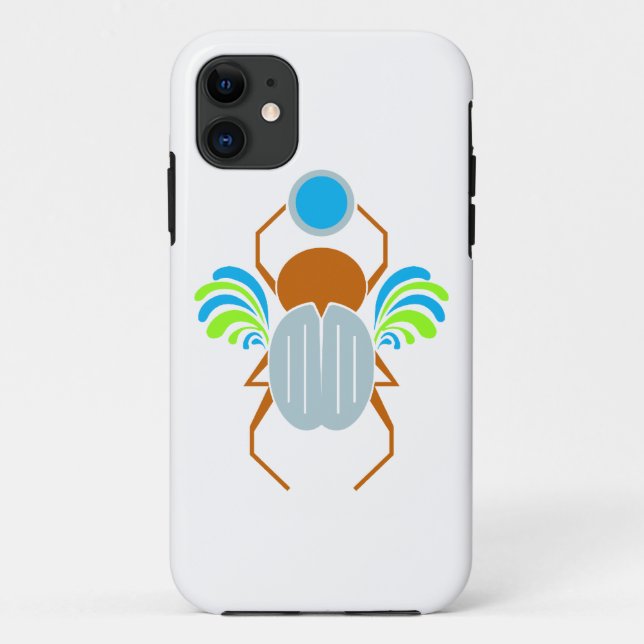 Scarab custom iPhone case-mate Case (Back)