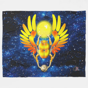 Scarab Fleece Blanket