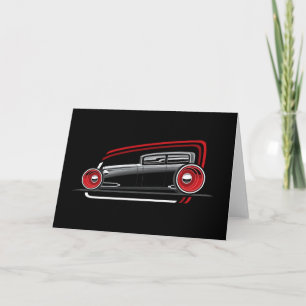 Scarab Motorsports Rat Rod Logo Card