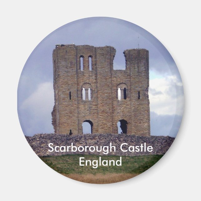 Scarborough Castle England magnet (Front)