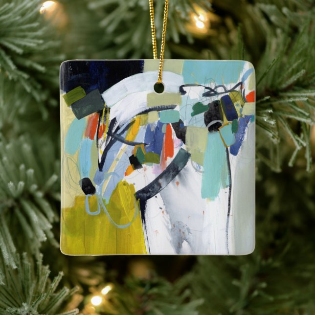Scarborough Fair - Abstract Ceramic Ornament (Tree)
