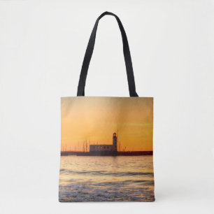 Scarborough Lighthouse Tote Bag