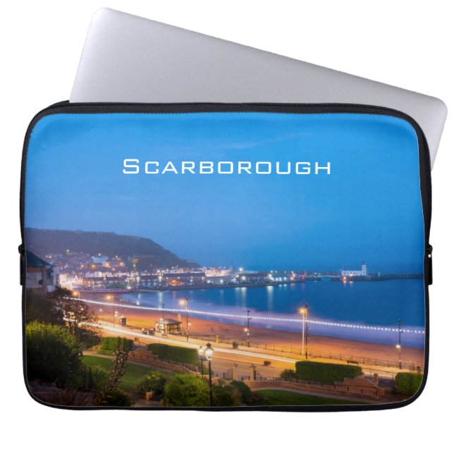 Scarborough South Sands Laptop Sleeve (Front)