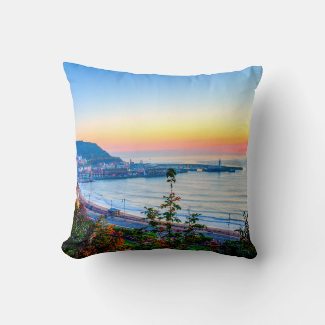 Scarborough Sunrise Cushion (Front)