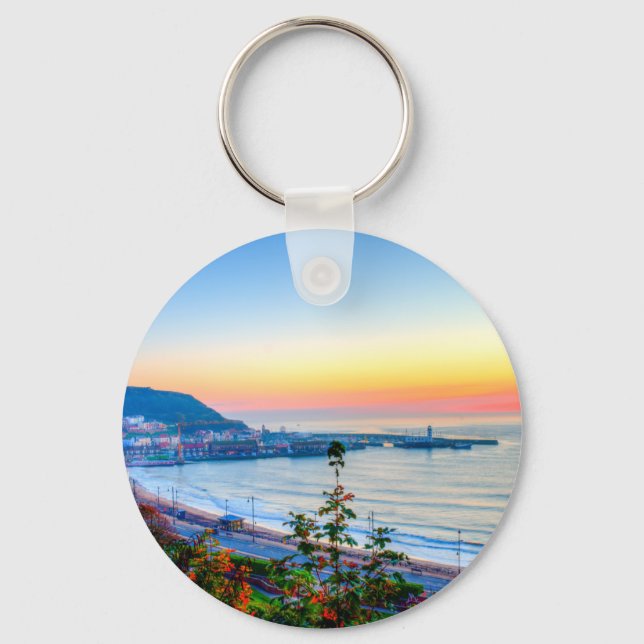 Scarborough Sunrise Key Ring (Front)