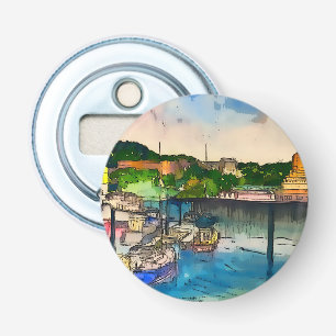 Scarborough Watercolour Bottle Opener