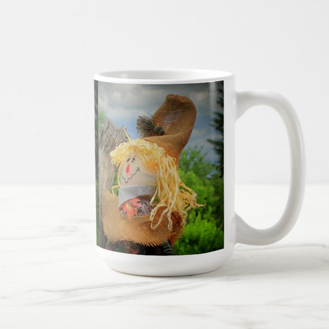 Scare Crow and Storm by djoneill Coffee Mug (Right)