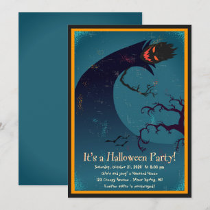 Scare up a Party Halloween Party Invitation