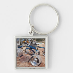 Scarecrow, a mobility-testing model key ring