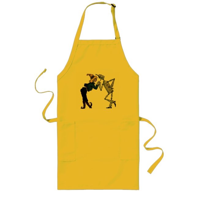 Scarecrow and Tin Man Apron (Front)