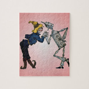 Scarecrow and Tin Man Jigsaw Puzzle