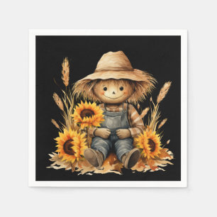Scarecrow Apron Napkin