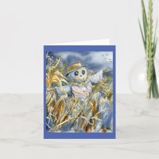 "Scarecrow" Blank Notecard
