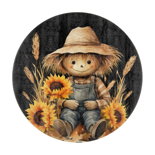 Scarecrow  cutting board (Front)