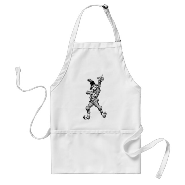 Scarecrow Dancing Disco Style Standard Apron (Front)