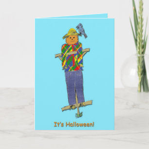 Scarecrow Halloween Card