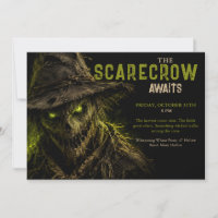 Scarecrow Halloween Party - Haunted Harvest