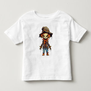 Scarecrow Halloween Toddler T-Shirt