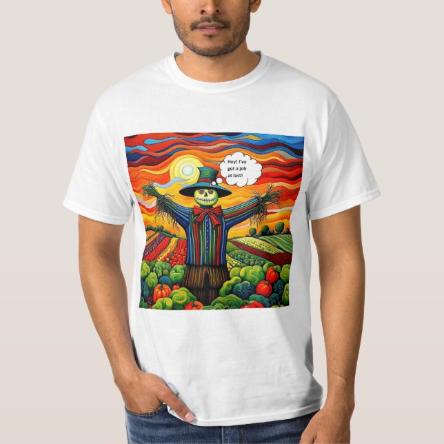 Scarecrow Job T-Shirt (Front)