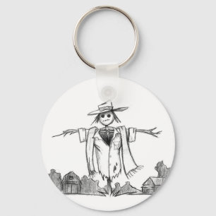 scarecrow keychain