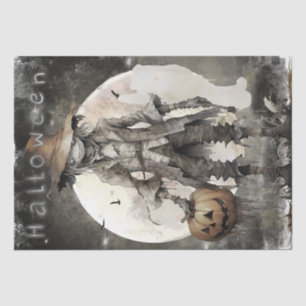 Scarecrow Moon Dead Halloween Tissue Paper