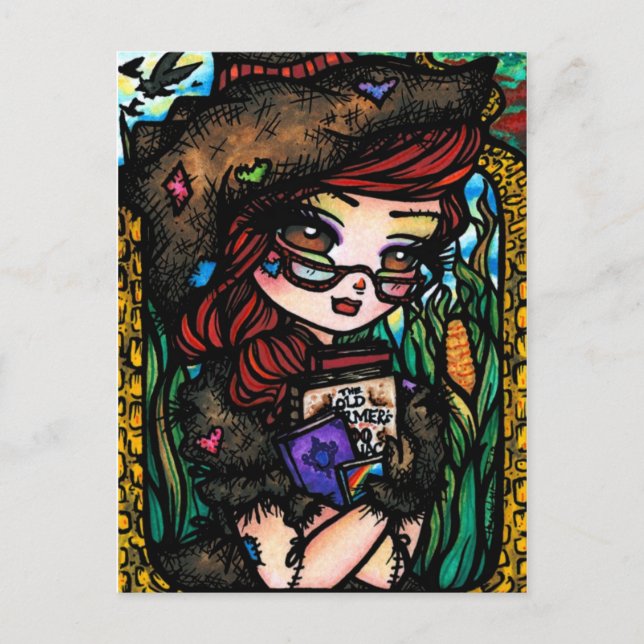 Scarecrow Postcard (Front)