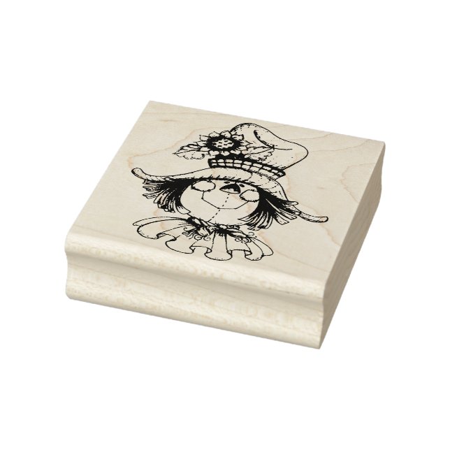 Scarecrow Rubber Stamp (Stamp)
