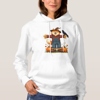 Scarecrow Samoyed Dog Hoodie