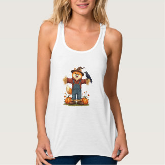 Scarecrow Samoyed Dog Singlet
