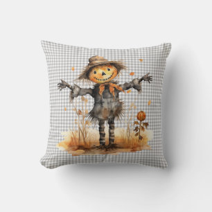 Scarecrow Throw Pillow