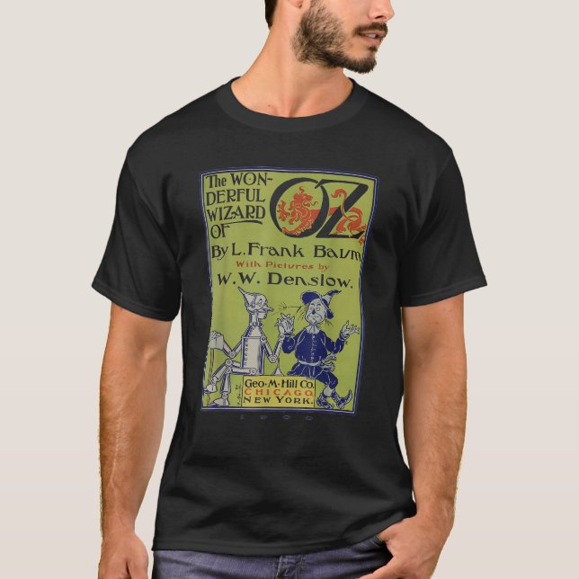 Scarecrow Tin Man Shirt The Wizard Of OZ T Shirt V (Front)