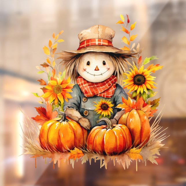 Scarecrow Window Cling (Sheet 2)