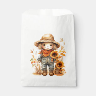 Scarecrow with Sunflower Favour Bags