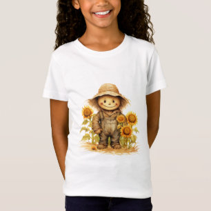 Scarecrow with Sunflower T-Shirt