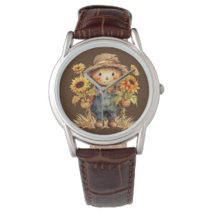Scarecrow with Sunflowers  Watch