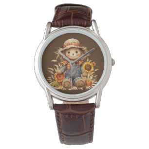 Scarecrow with Sunflowers  Watch
