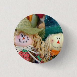 Scarecrows 3 Cm Round Badge