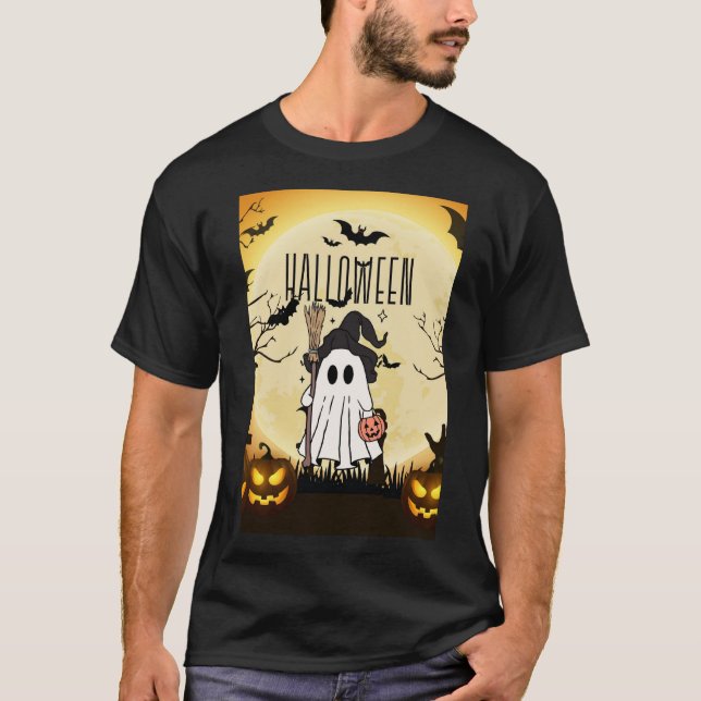 Scared Ghost t-shirt (Front)