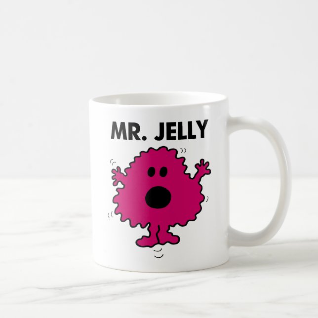 Scared & Nervous Mr. Jelly Coffee Mug (Right)