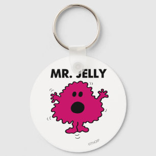 Scared & Nervous Mr. Jelly Key Ring