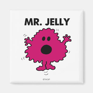 Scared & Nervous Mr. Jelly Magnet