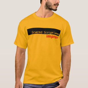 Scared Scriptless Black Box Logo Shirt
