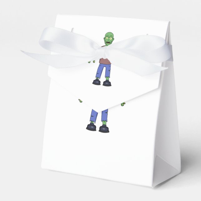 Scared Zombie Favour Box (Front Side)