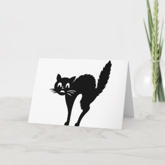 Scaredy cat birthday card