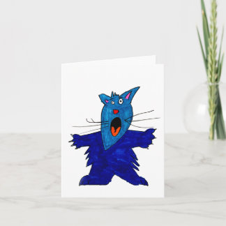Scaredy Cat • Cooper Nielsen, Age 10 - card