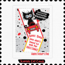 Scaredy Cat Father's Day Directions