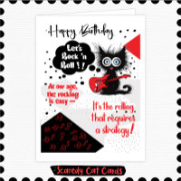 Scaredy Cat "Rock 'n Roll" Birthday